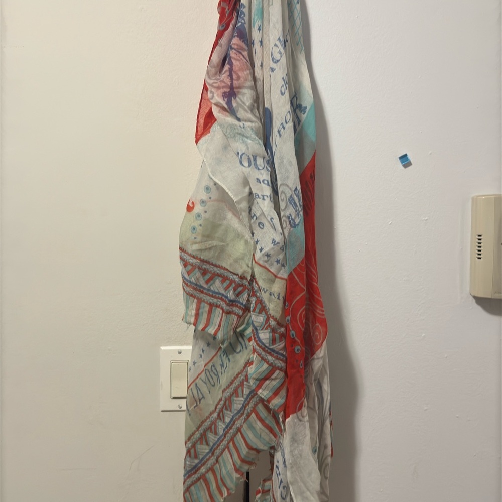 Colorful Patterned Fashion Scarf